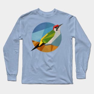 Green Woodpecker Long Sleeve T-Shirt